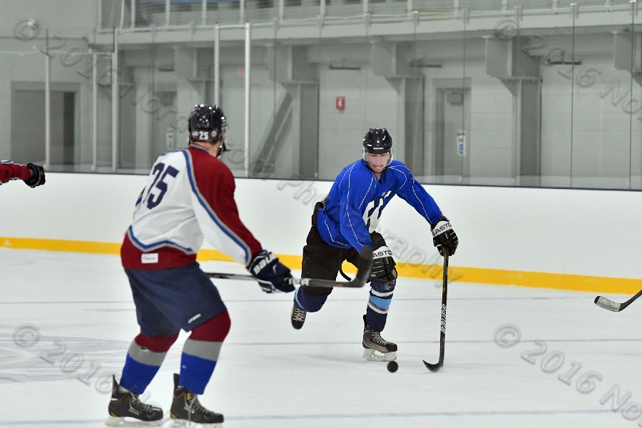 Wheaton College Men\'s Ice Hockey vs Middlesex Community College. - Photo By: KEITH NORDSTROM